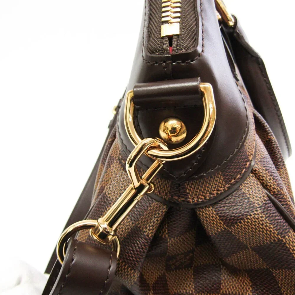 LOUIS VUITTON Authentic Brown Damier Shoulder Bag - Picture 9 of 12